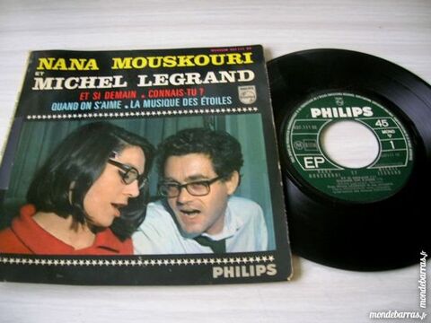 45 TOURS EP MICHEL LEGRAND et NANA MOUSKOURI Et si 15 Nantes (44)