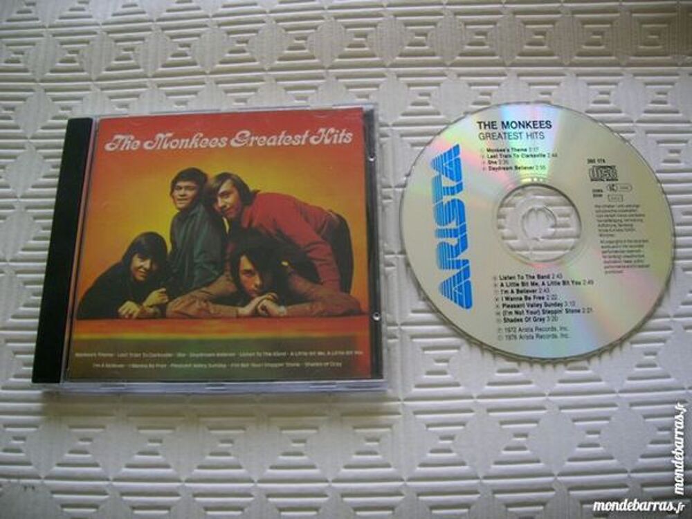 CD THE MONKEES Greatest Hits CD et vinyles