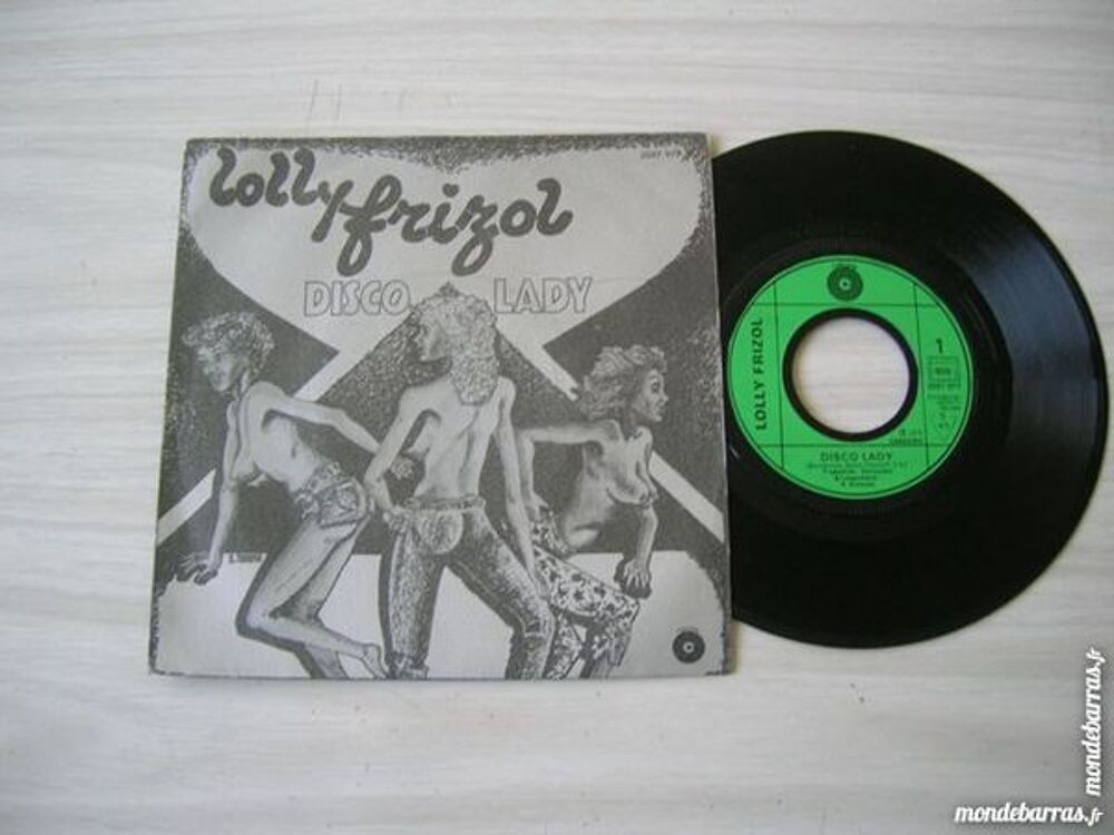 45 TOURS LOLLY FRIZOL Disco Lady - RARE FUNK CD et vinyles