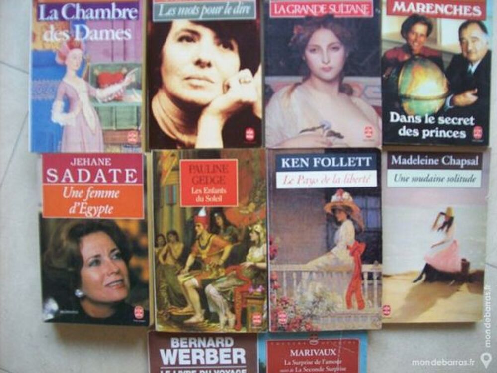 18 romans poche - C10 -zoeads Livres et BD