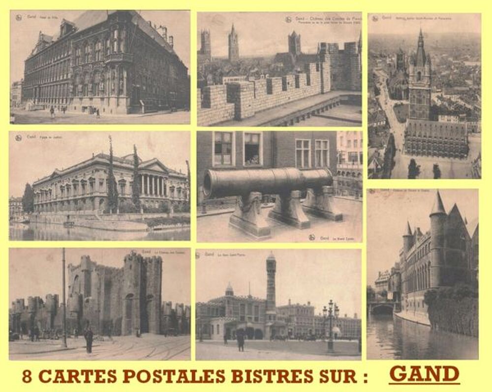 CARTES POSTALES - GAND / prixportcompris 