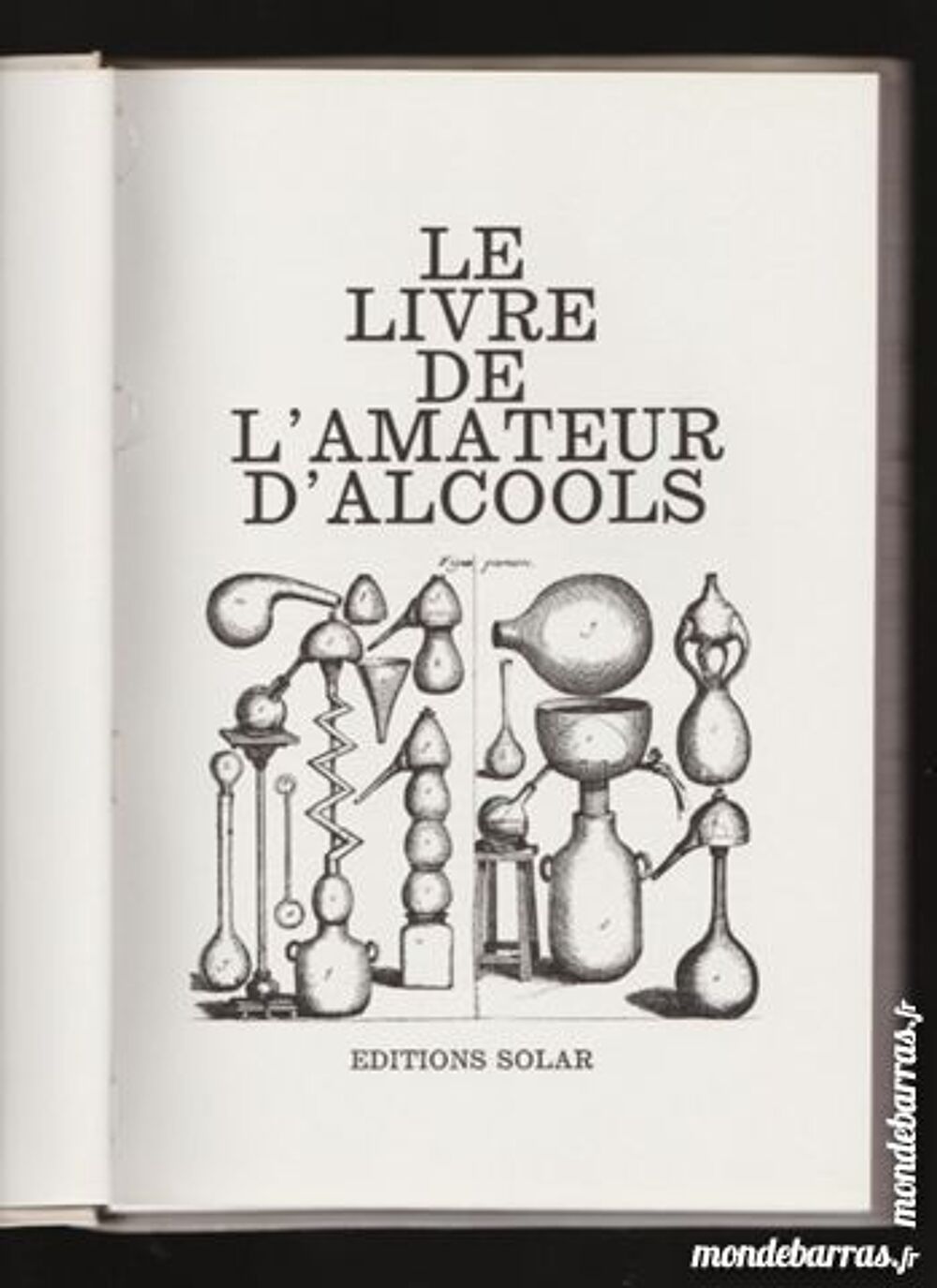 "Livre ""L'amateur d'alcool" Livres et BD