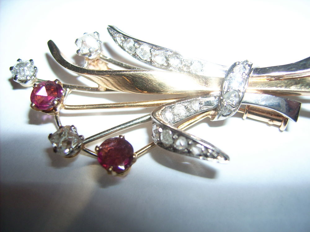 broche encienne Bijoux et montres