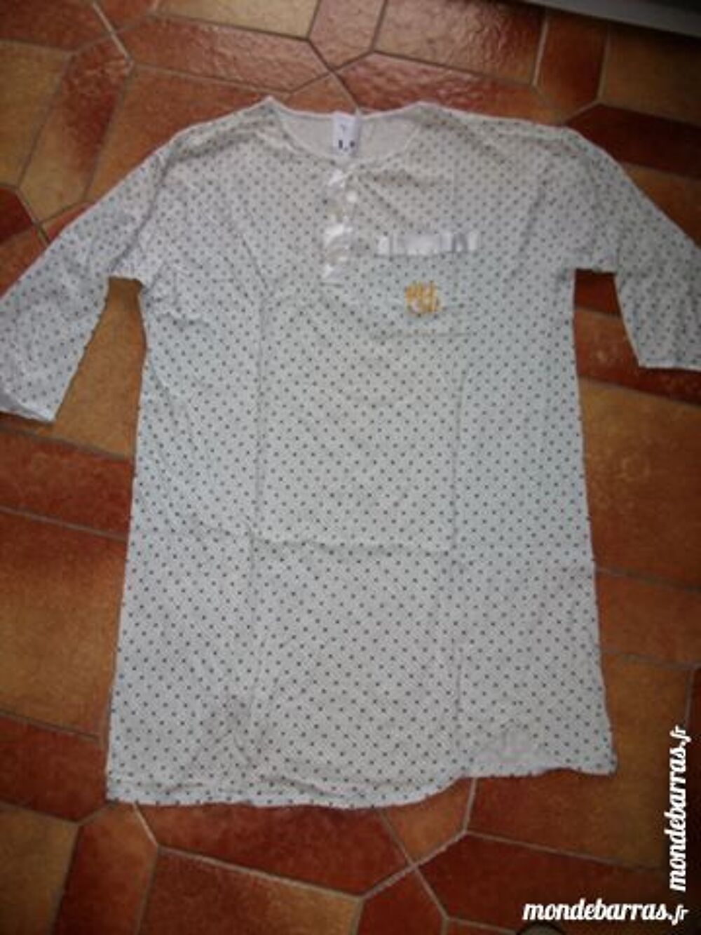 Chemises de Nuit courtes en coton T42 &agrave; T54/56 Vtements