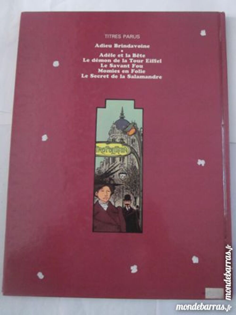 BD E O LE SECRET DE LA SALAMANDRE par TARDI Livres et BD