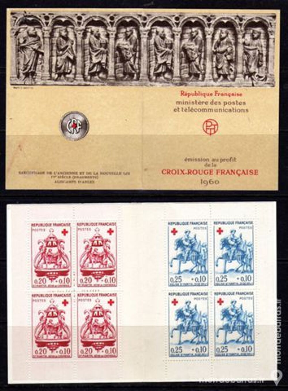 N&deg; 2009 - CARNET CROIX ROUGE 1960 