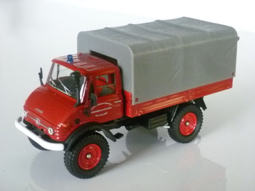 Mercedes Unimog 416 Feux For&ecirc;ts 1/50 Solido Neuf Boite Jeux / jouets