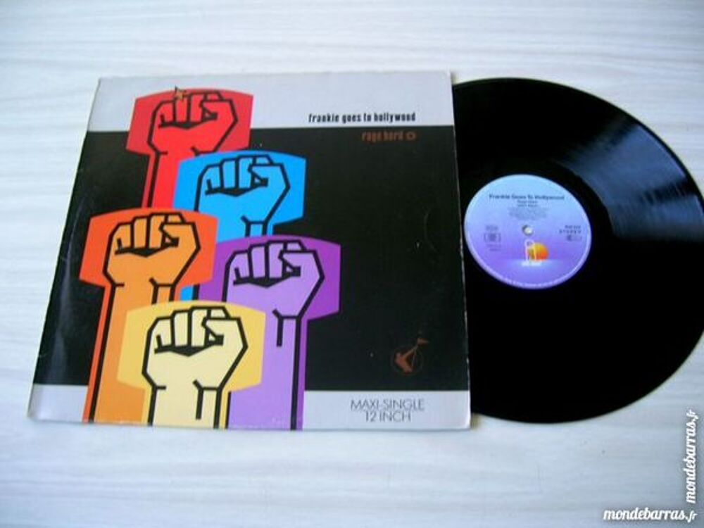 MAXI 45 TOURS FRANKIE GOES TO HOLLYWOOD Rage hard CD et vinyles