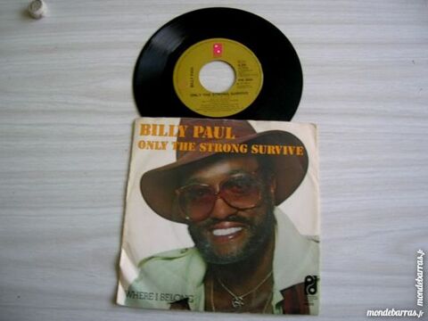 45 TOURS BILLY PAUL Only the strong survive 9 Nantes (44)