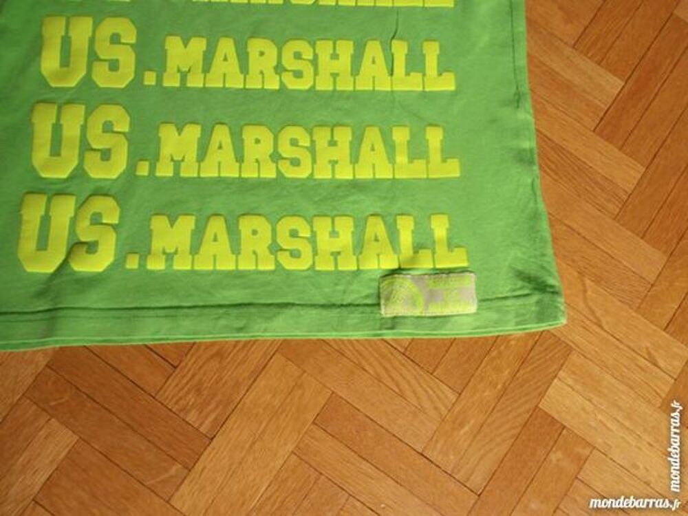 Tee-shirt U.S. Marshall vert Vêtements