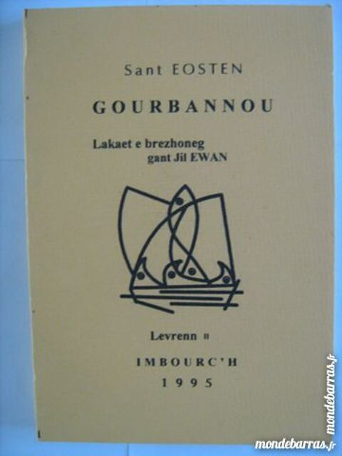 livre �crit en Breton  SANT EOSTEN GOURBANNOU 1955 6 Brest (29)