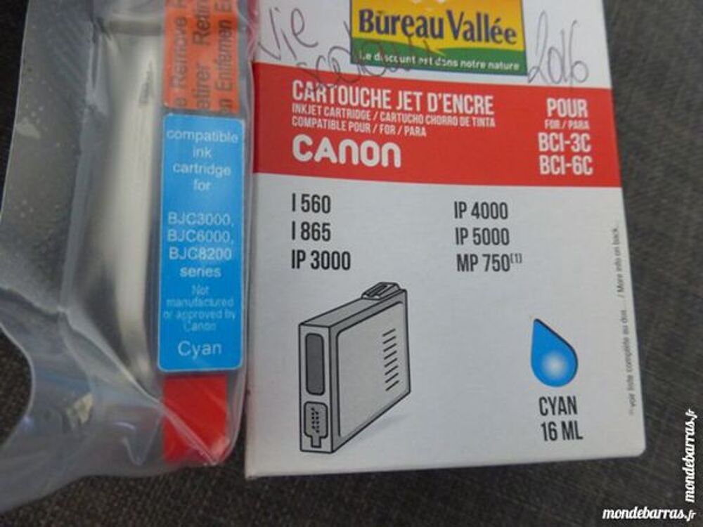 Armor&nbsp;- cyan - cartouche d'encre Canon BCI-6C Matériel informatique
