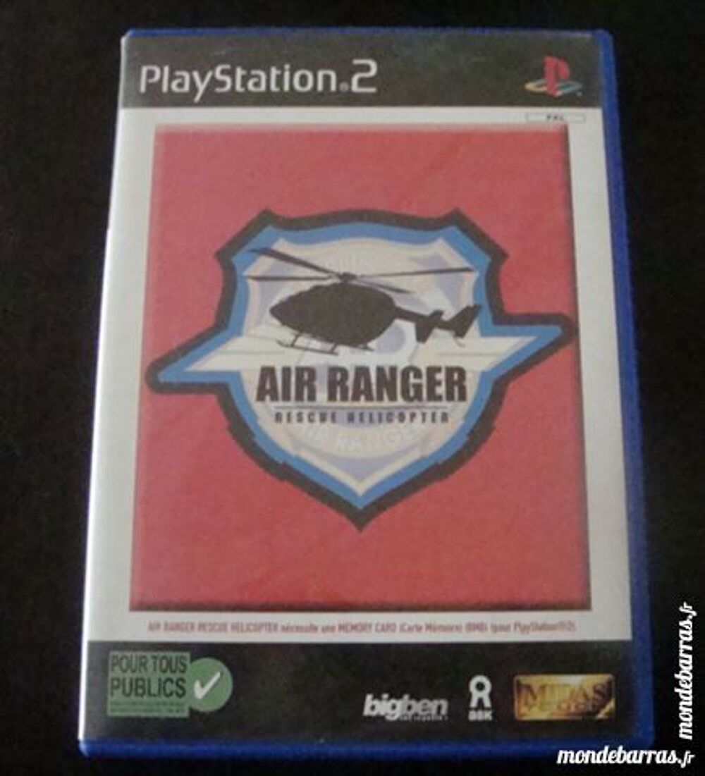 jeu PS2 Air Ranger Consoles et jeux vidéos