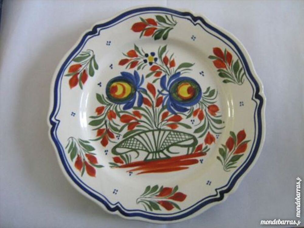ASSIETTE HENRIOT QUIMPER 