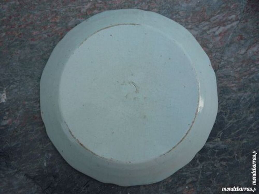 Assiette/faience d&eacute;co/fable de la Fontaine Décoration