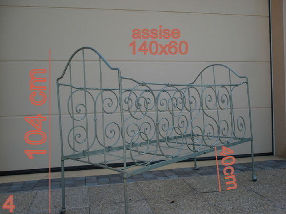 LIT enfant en Ferronnerie ou D&eacute;coration Meubles