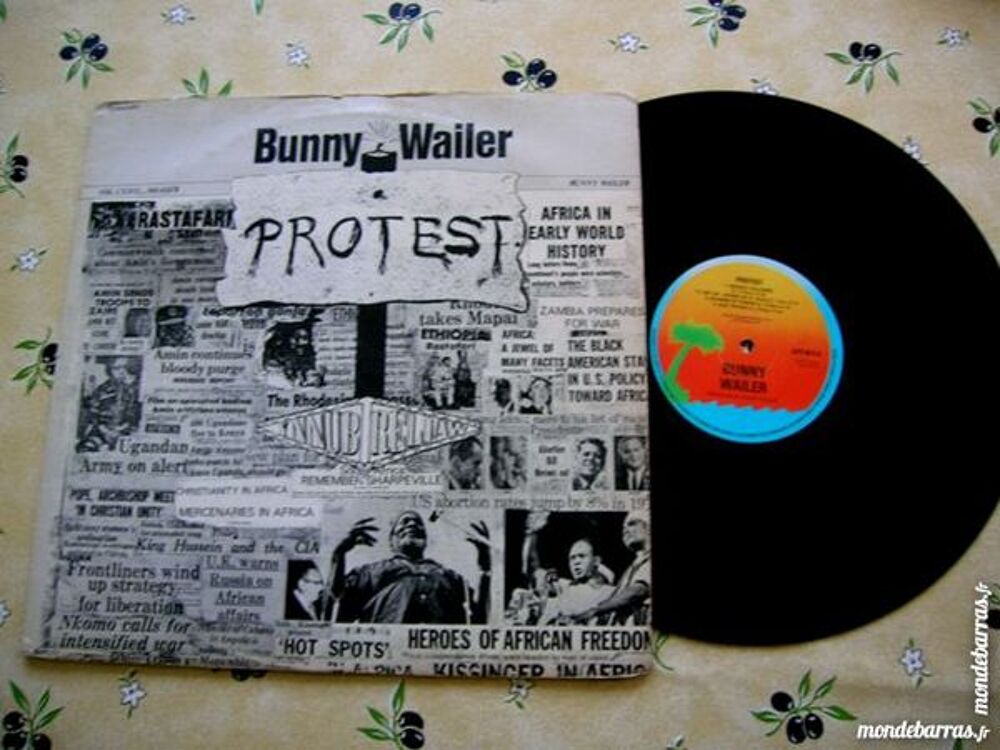 33 TOURS BUNNY WAILER Protest CD et vinyles