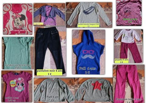 vetements fille 4 ans 1 Onnaing (59)