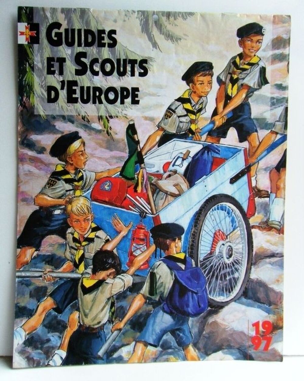CALENDRIER 1997 GUIDES &amp; SCOUTS D'EUROPE 