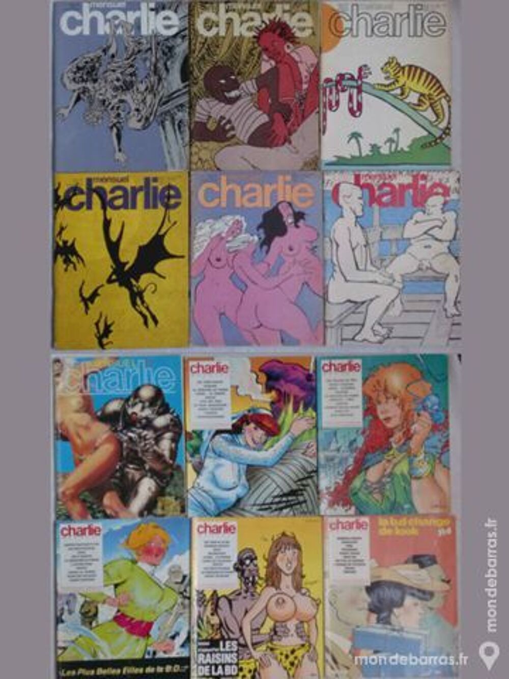 Revue BD Charlie et Pilote et Charlie 