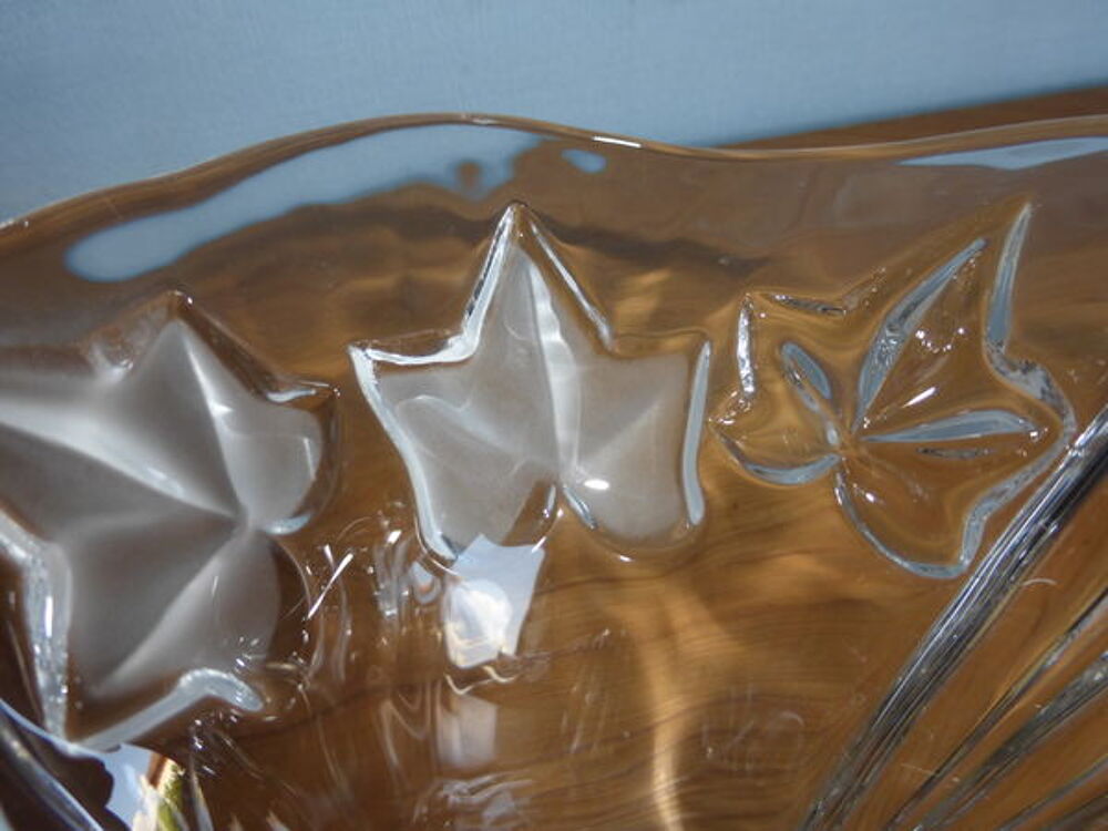 COUPELLE en verre transparent &eacute;vas&eacute;e Décoration