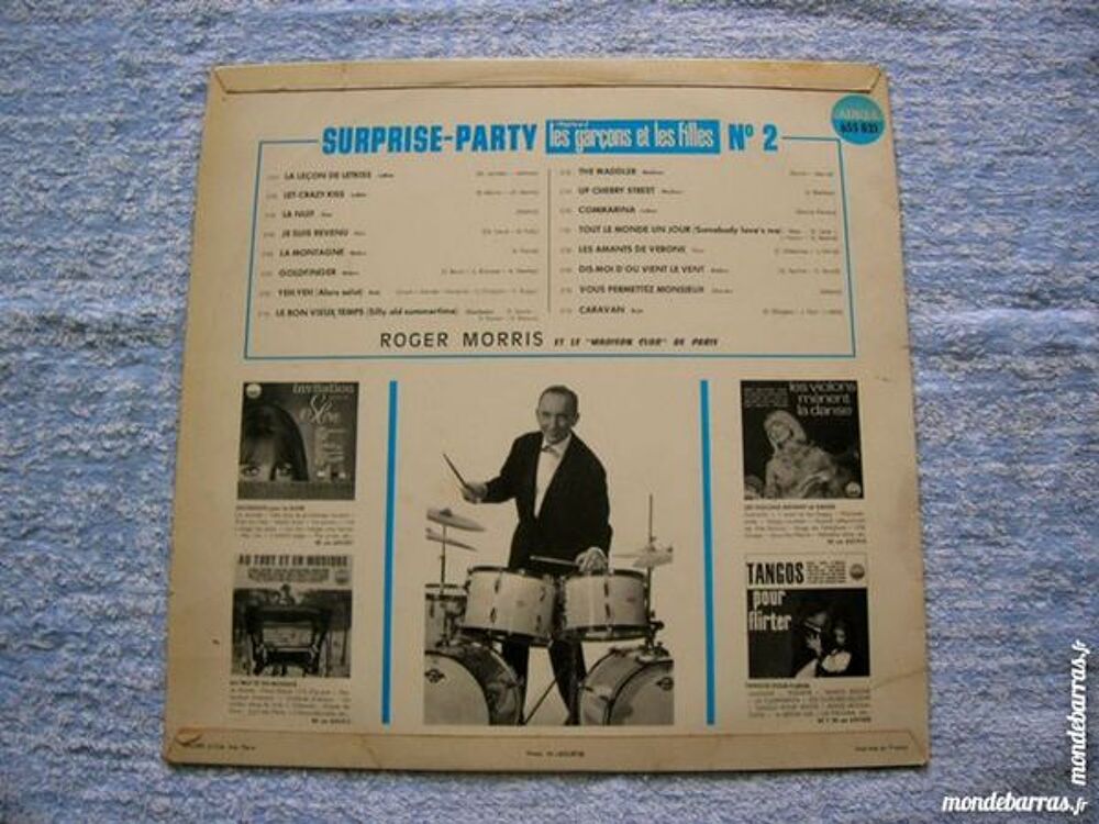 33 TOURS ROGER MORRIS ET LE MADISON CLUB DE PARIS CD et vinyles