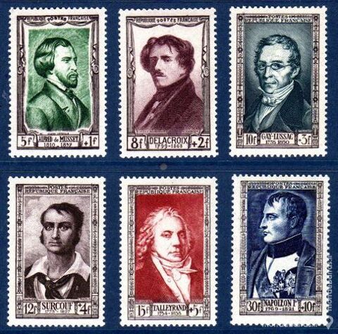 Timbres France NEUFS* N 891  896 9 La Seyne-sur-Mer (83)