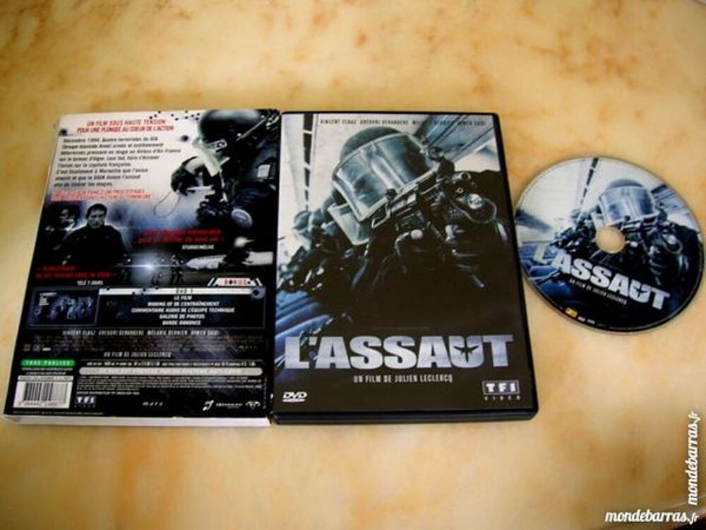 DVD L'ASSAUT - Vincent ELBAZ DVD et blu-ray
