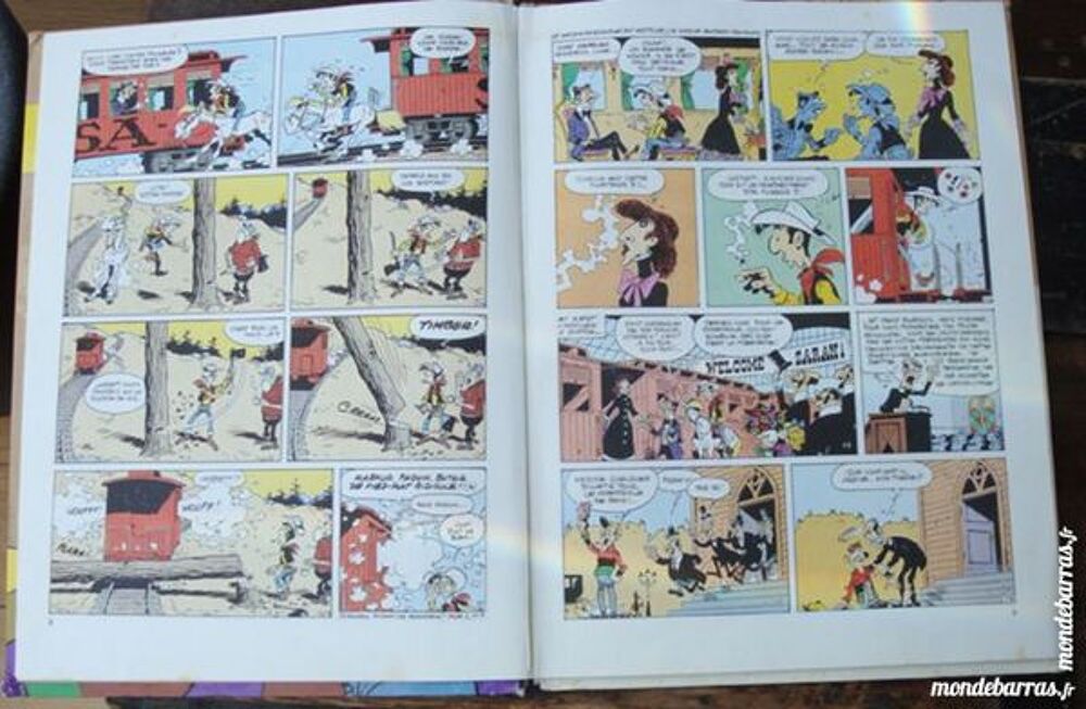 BD Lucky Luke Sarah Bernhardt Livres et BD