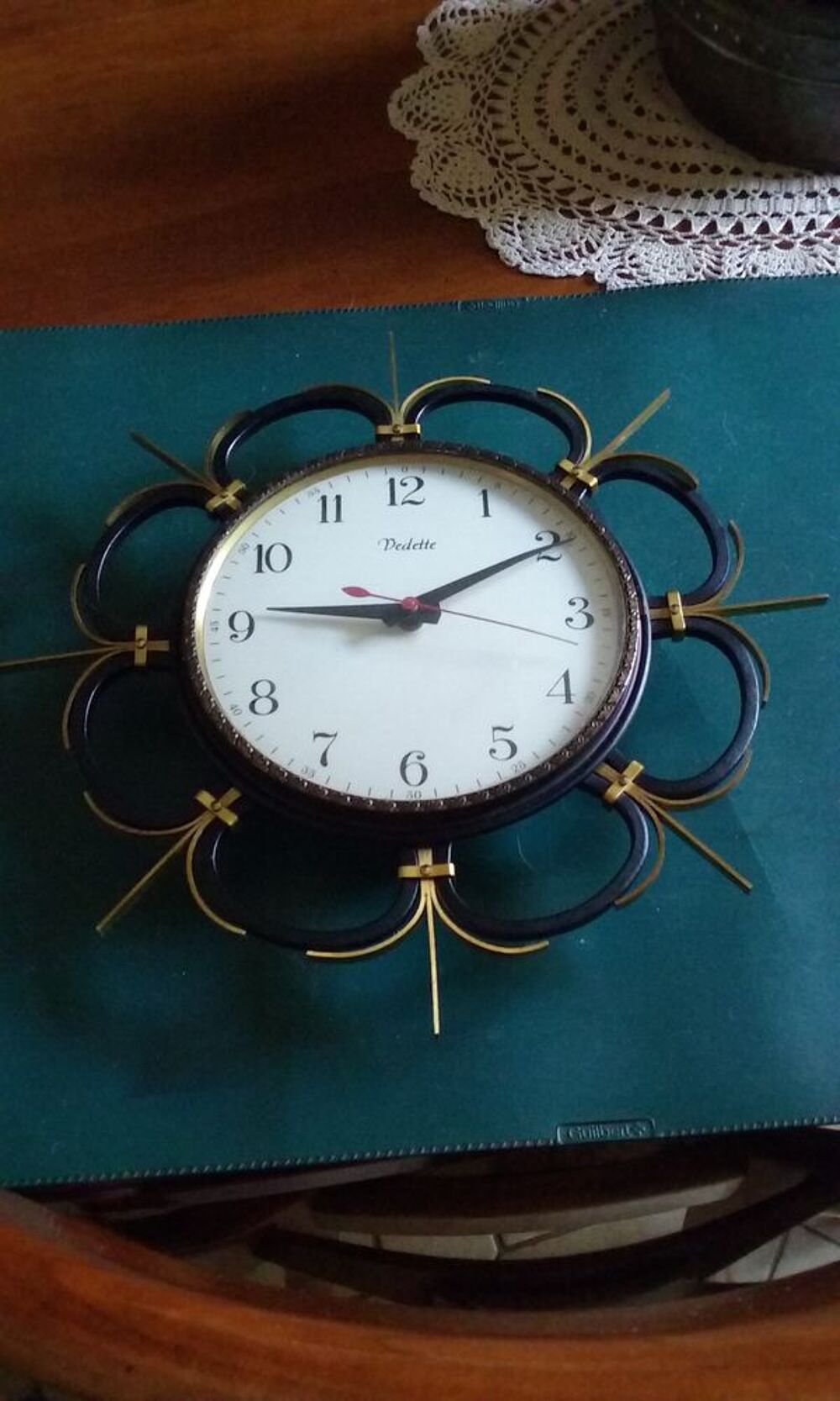 Pendule &eacute;lectrique VINTAGE Décoration