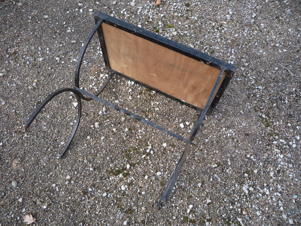 Petite table fer forg&eacute; Meubles