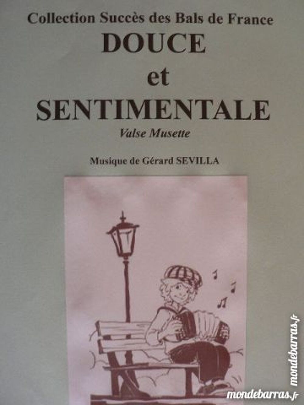 Accord&eacute;on: DOUCE ET SENTIMENTALE Instruments de musique