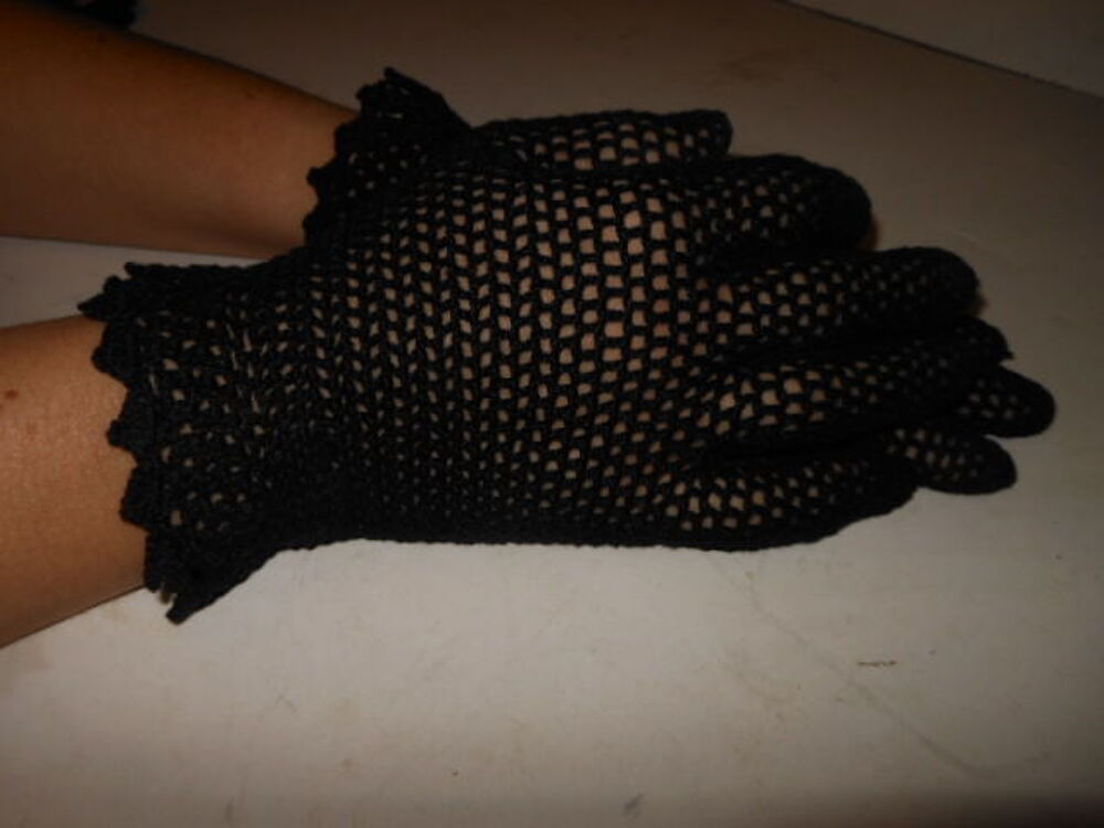 gants au crochet uni pa44 Vêtements