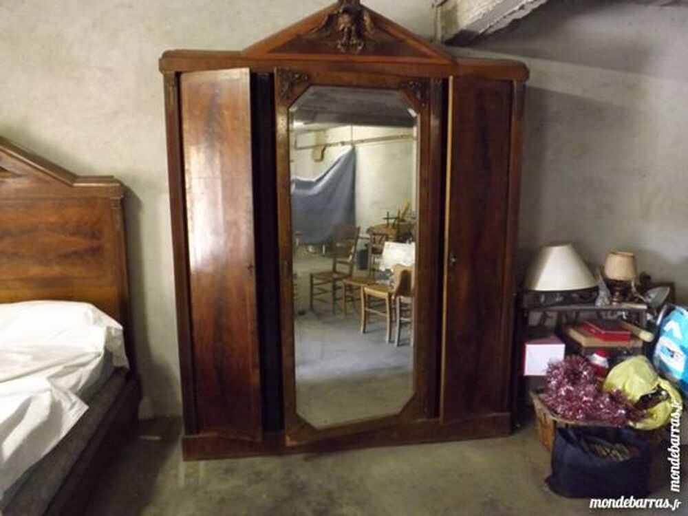 Chambre compl&egrave;te (1900). Meubles