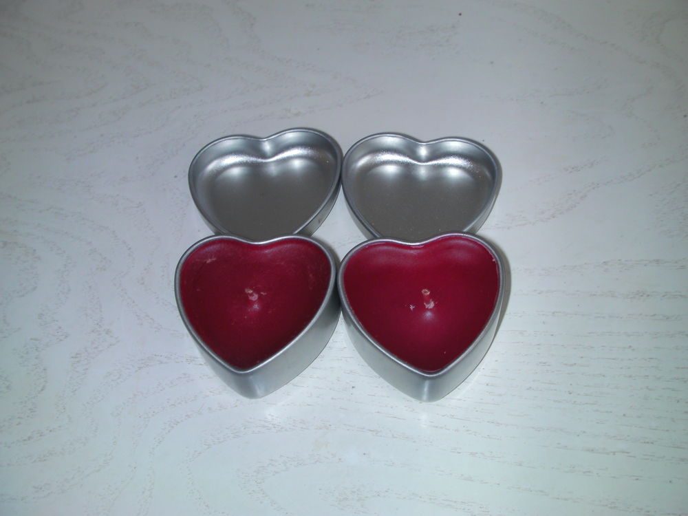 BOUGIES FORME COEUR 