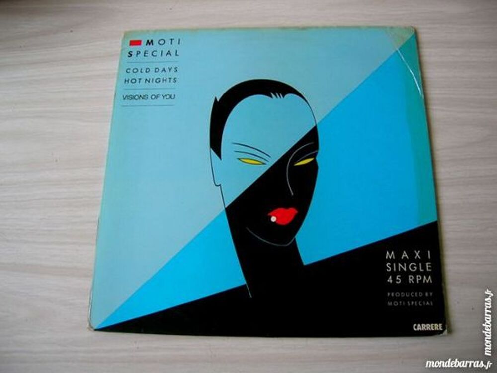 MAXI 45 TOURS MOTI SPECIAL Cold days Hot nights CD et vinyles