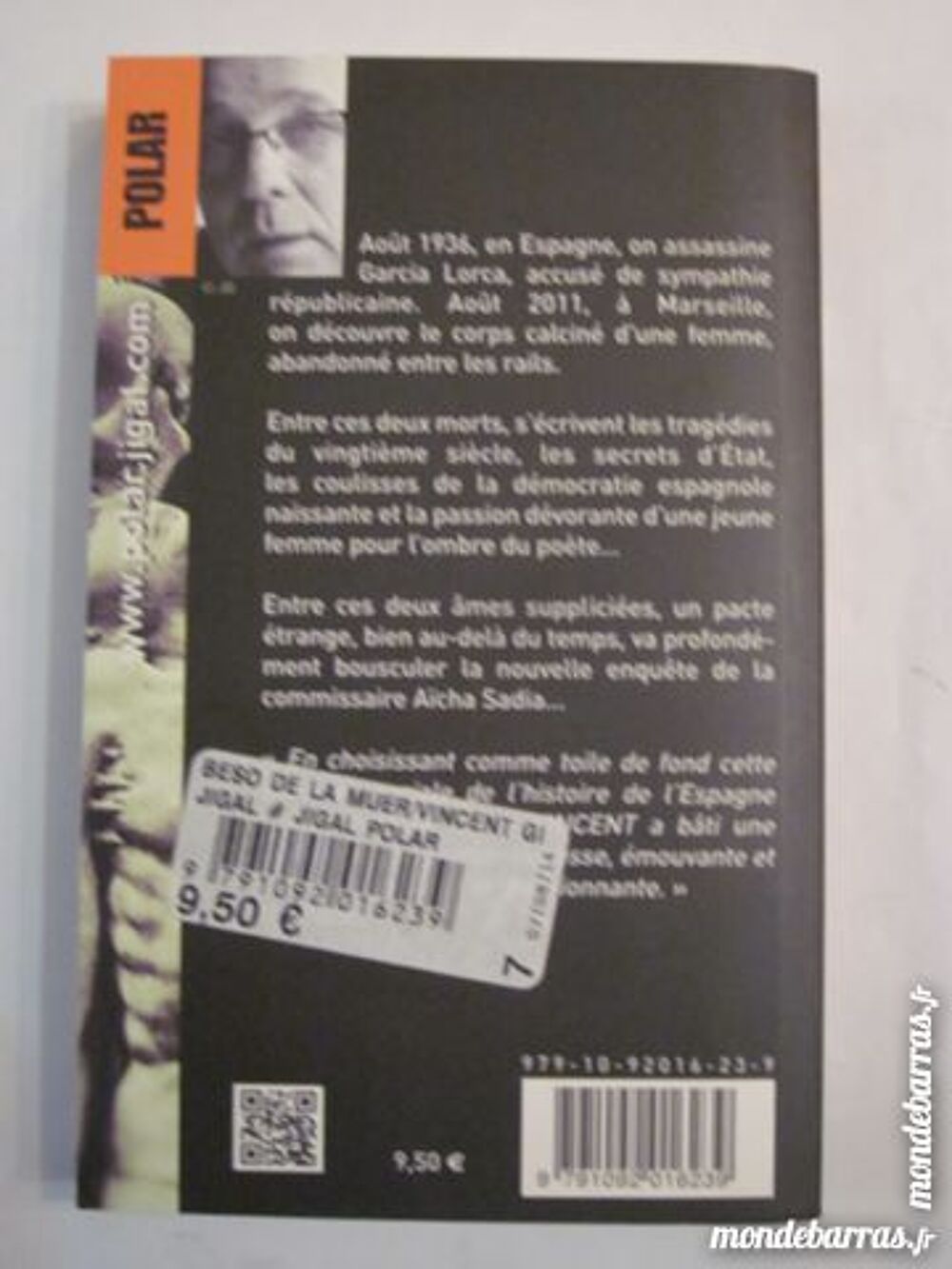 BESO DE LA MUERTE roman policier JIGAL Livres et BD