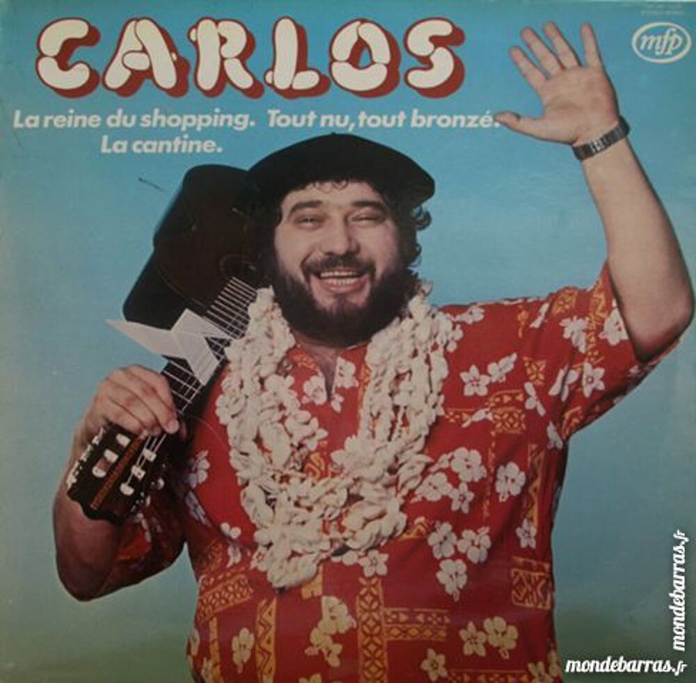 VINYL 33 tours CARLOS - TOUT NU TOUT BRONZE CD et vinyles