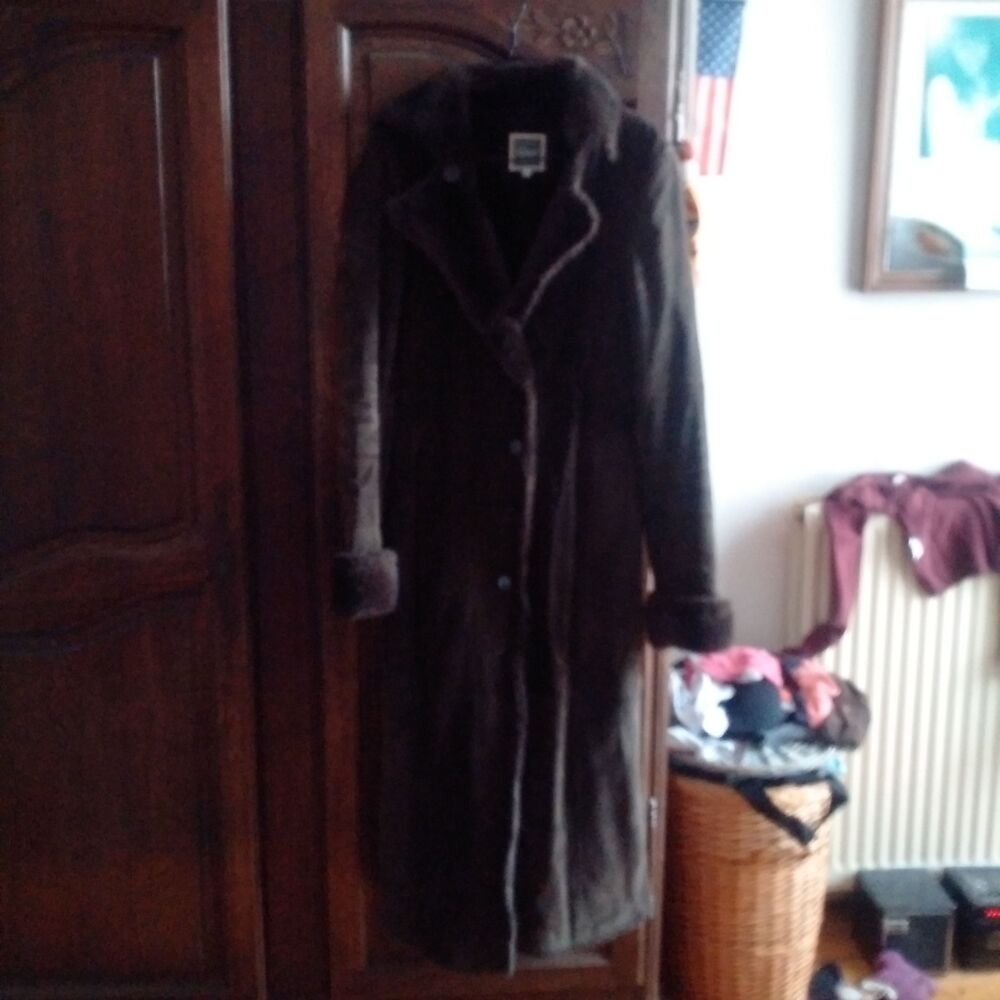 manteau croute de cuir Vêtements