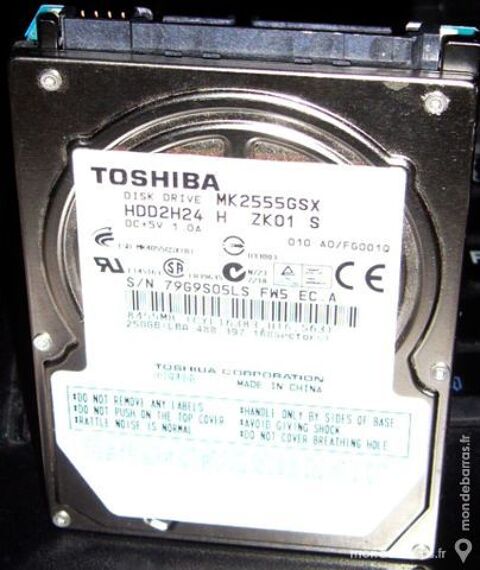 Disque dur Toshiba 250Gb pc portable 38 Versailles (78)