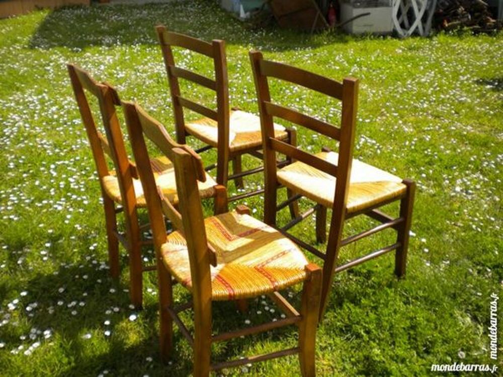 Chaises paill&eacute;es Meubles