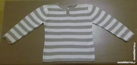pull gris à rayures Okaïdi 4 ans / 102 cm 6 Reims (51)