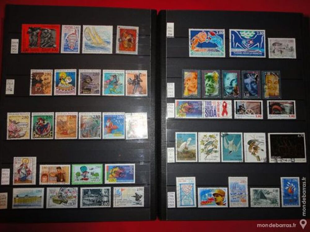 timbres oblit&eacute;r&eacute;s n&deg;4 -60% 