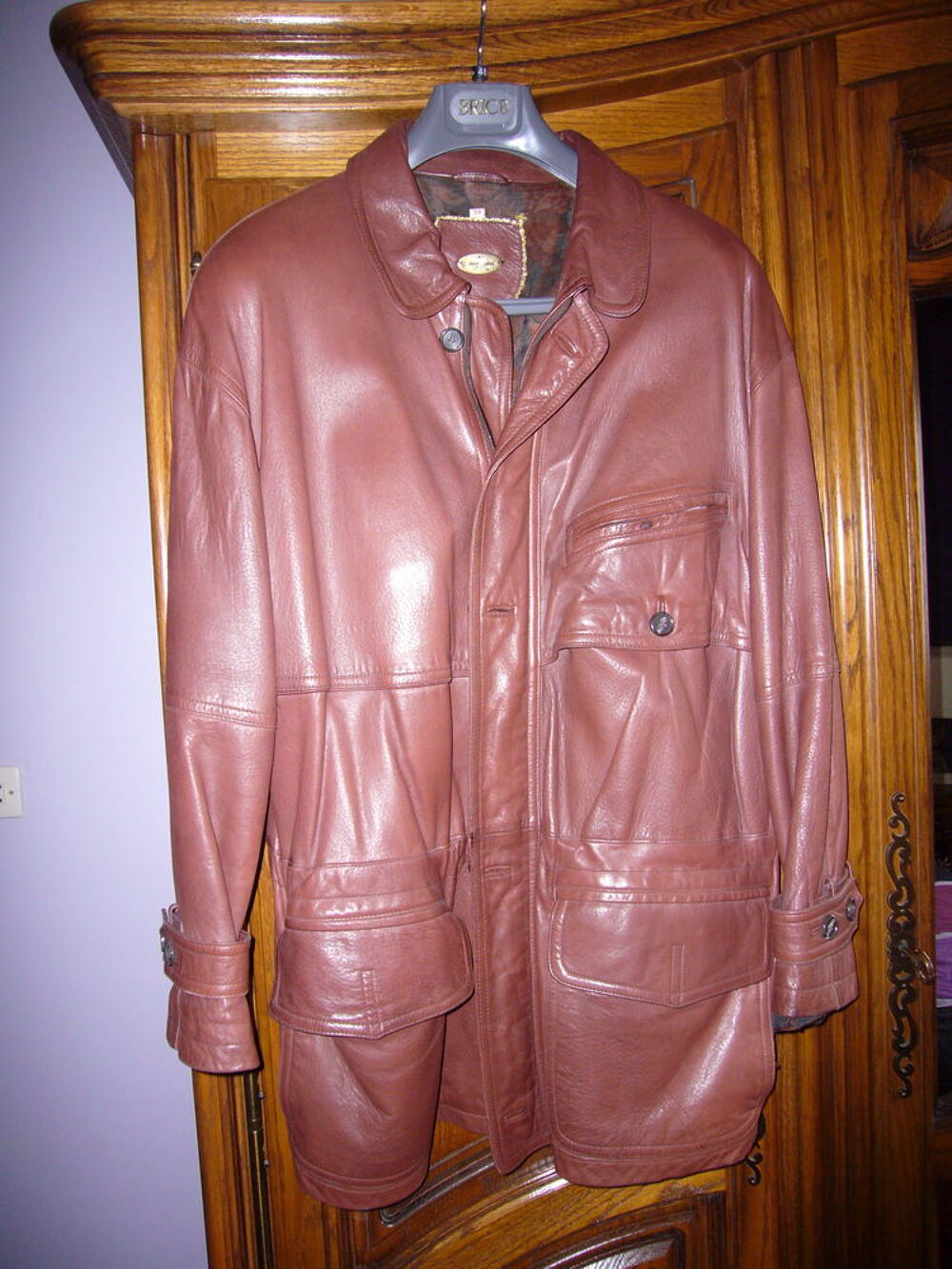 Veste 34 en cuir Vêtements