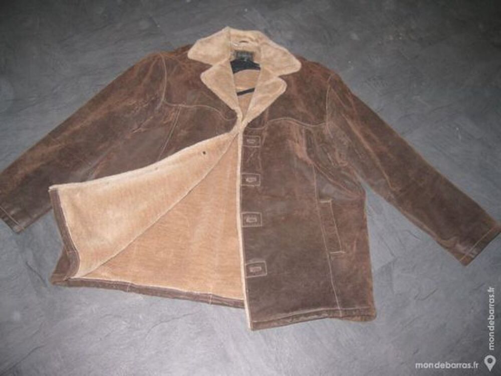 VESTE NUBUCK EN CUIR POUR HOMME Vêtements