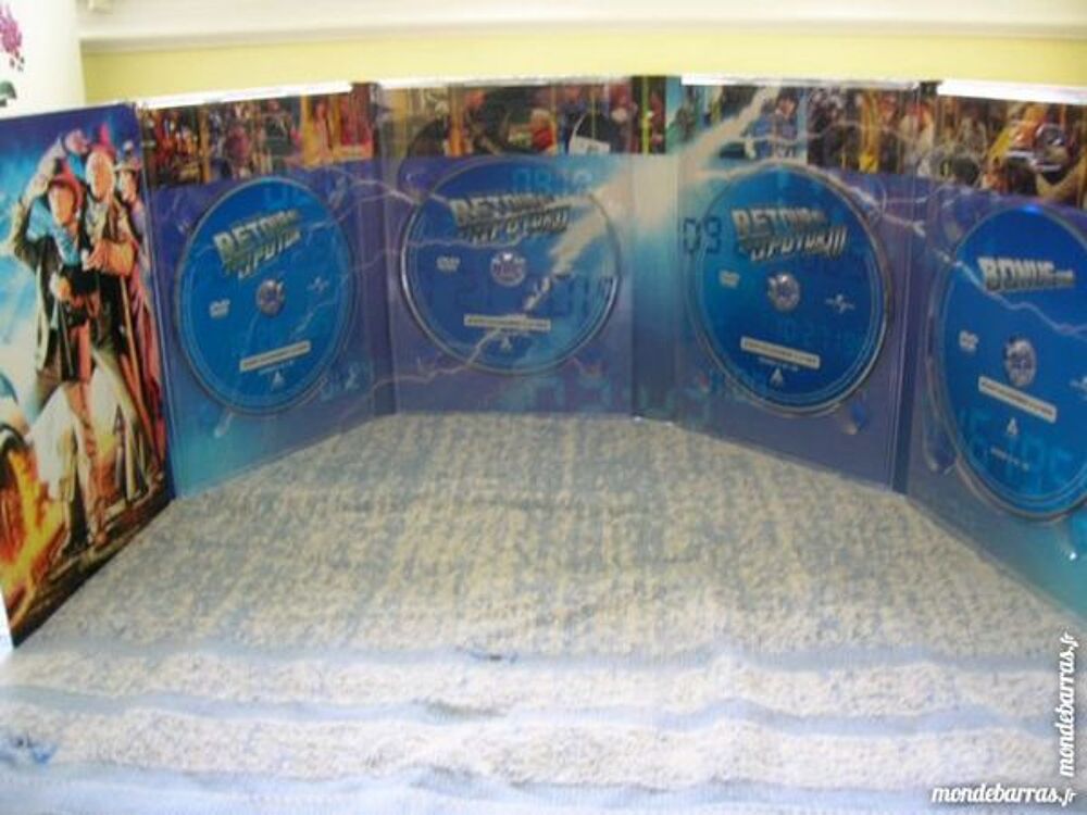 COFFRET 4 DVD RETOUR VERS LE FUTUR - Int&eacute;grale DVD et blu-ray