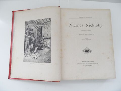 LIVRE ANCIEN CHARLES DICKENS NICOLAS NICKLEBY CELLECTOR tbe 79 Marseille 11 (13)