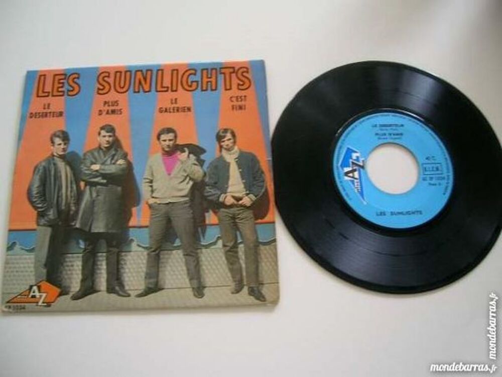 EP LES SUNLIGHTS C'est fini/le gal&eacute;rien CD et vinyles