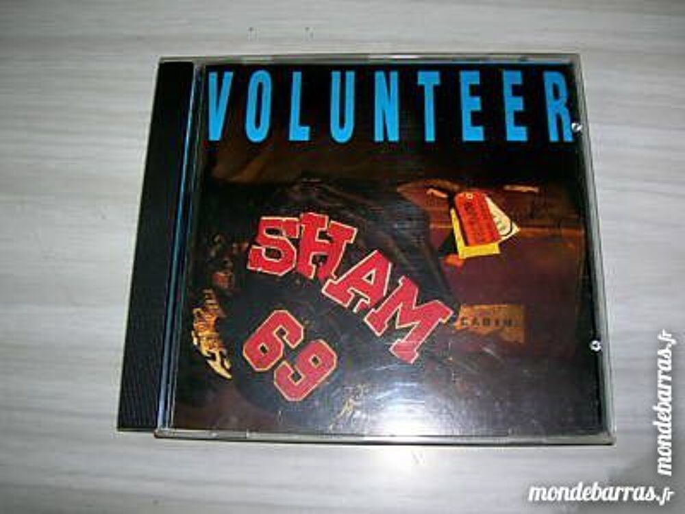 CD SHAM 69 Volunteer - PUNK CD et vinyles