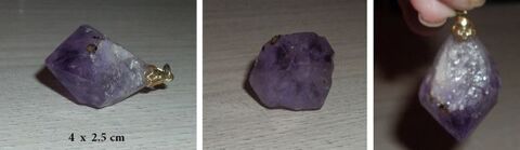 Joli pendentif point  Am�thyste  25 Antibes (06)